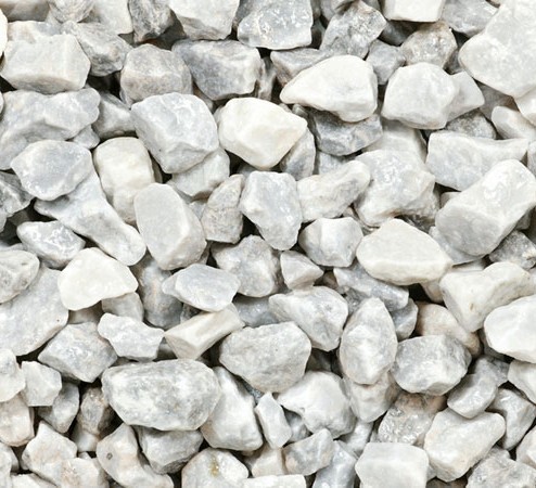 Crushed White Gravel 20mm