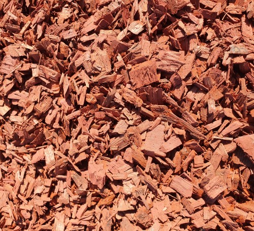 Red Dyed Woodchip